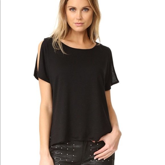 Rag & Bone Mia Jersey Short Sleeve Tee M - Picture 1 of 8